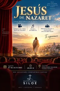 Cartel del encuentro Jesús de Nazaret